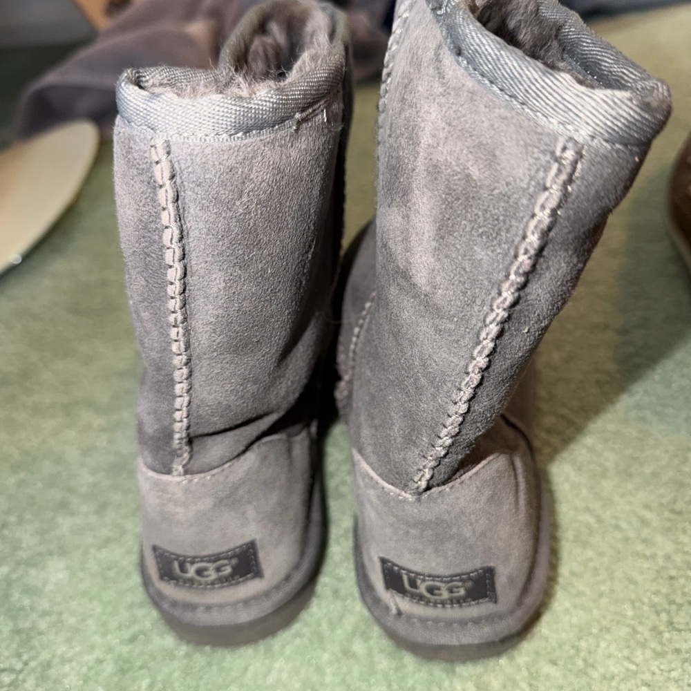 UGG Kids Charcoal Boots